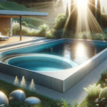 Fiberglass pools: lightness and durability