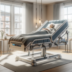 Cama multifuncional, cómoda y segura para personas mayores.