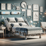 Lit multifonctionnel et confortable pour les personnes âgées